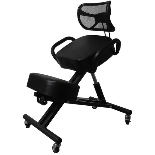 Kneeling chair with discount back